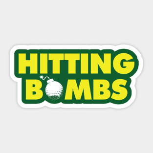 Hitting Bombs - Green Sticker